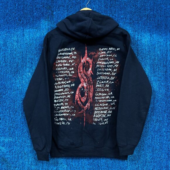 Slipknot Forever Here Comes The Pain Rock Blue Hoodie Size Small - Picture 3 of 4